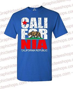California Republic Vintage State Flag T-Shirts