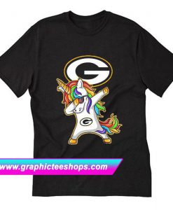 Dabbing Hip Hop Unicorn Dab Green Bay Packers T-Shirt