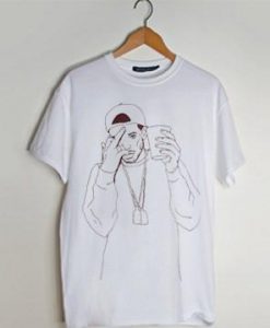 Drake Middle Finger OVO t shirt men and t shirt women