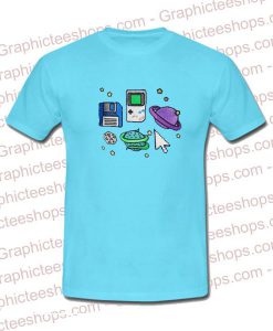 Game Boy Computer Disket tshirt