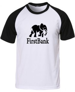 first bank baseball t shirt