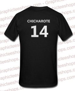 Mexico 2018 world cup home Chicharote 14 T Shirt back