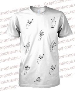 harry styles hand cigarette tshirt