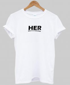 her t shirt