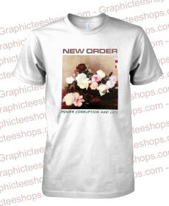 new order power corruption and lies tshirt