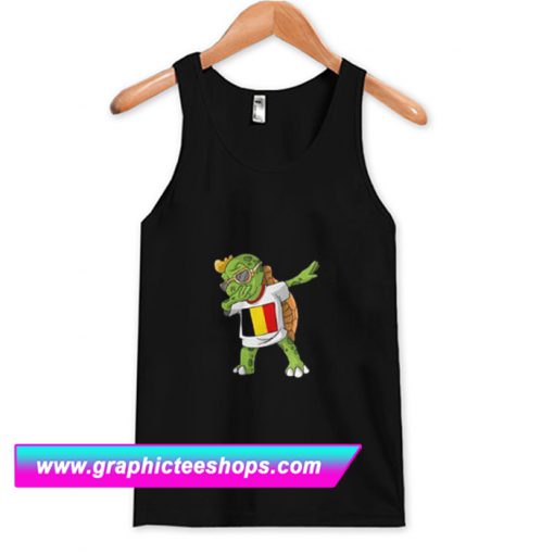 Belgium Dabbing Turtle Tanktop (GPMU)