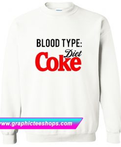 Blood Type Diet Coke Sweatshirt (GPMU)