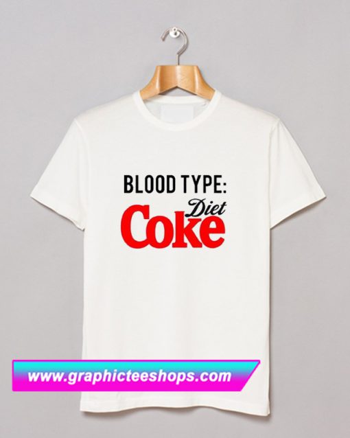 Blood Type Diet Coke T Shirt (GPMU)