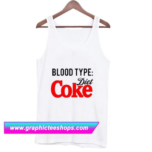 Blood Type Diet Coke Tanktop (GPMU)