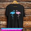 Blue And Pink Flamingo T Shirt (GPMU)