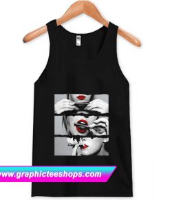 Blunt Roll Red Lips Tanktop (GPMU)