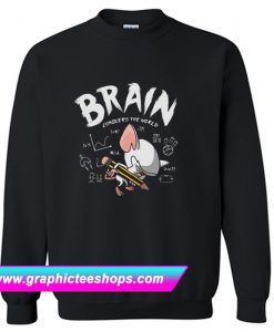 Brain vs The World Sweatshirt (GPMU)