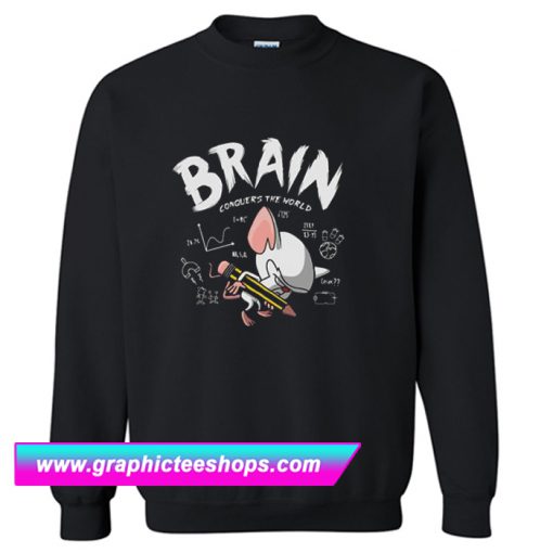 Brain vs The World Sweatshirt (GPMU)