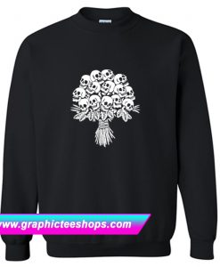 Bucket Flower Skull Sweatshirt (GPMU)