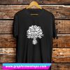 Bucket Flower Skull T Shirt (GPMU)