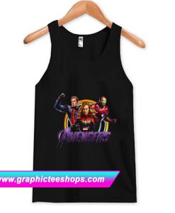 Captain America Captain Marvel Iron Man Marvel Avengers Tanktop (GPMU)