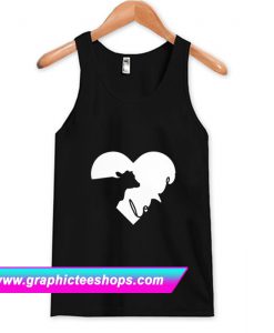 Cow in Heart Cows Love Tanktop (GPMU)