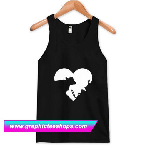 Cow in Heart Cows Love Tanktop (GPMU)