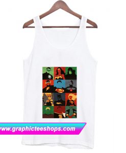 DC Comics Justice League Boxed Characters Tanktop (GPMU)