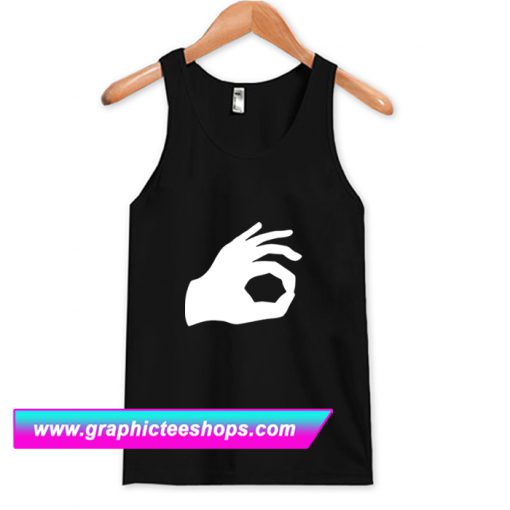 Its Ok Funny Hand Tanktop (GPMU)