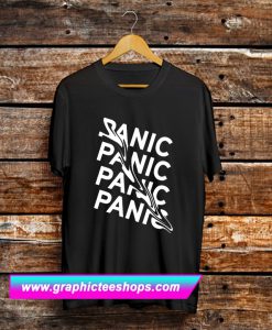 Panic Font T Shirt (GPMU)