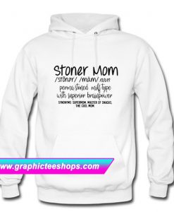 Stoner Mom Tee Hoodie (GPMU)