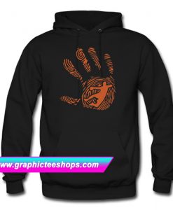 handball fingerabdruck hand 1010 Hoodie (GPMU)