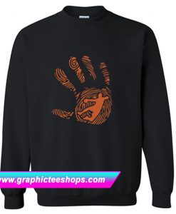 handball fingerabdruck hand 1010 Sweatshirt (GPMU)