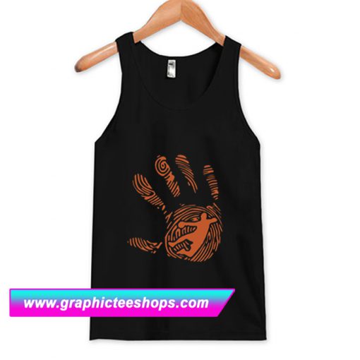 handball fingerabdruck hand 1010 Tanktop (GPMU)