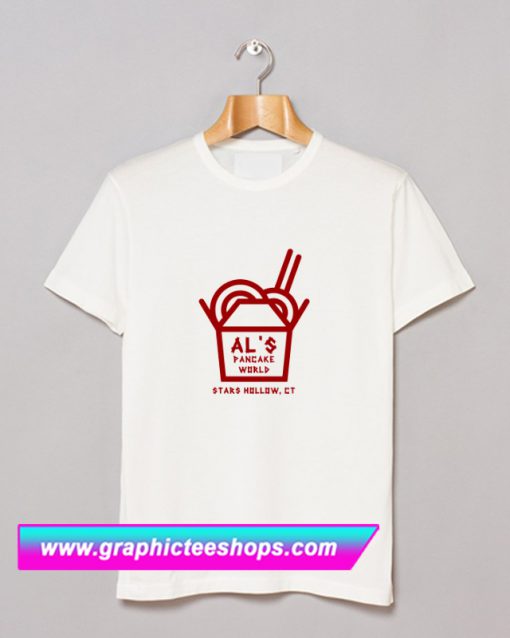 Al's Pancake World Stars Hollow T Shirt (GPMU)