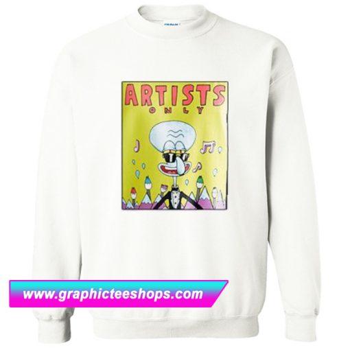 Artists Only Squidward Sweatshirt (GPMU)