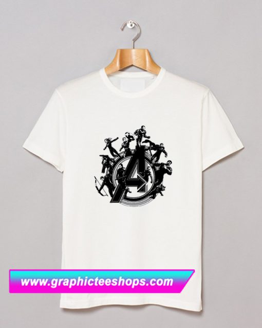 Avengers Endgame Hero Circle T Shirt (GPMU)