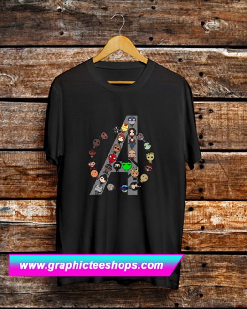 Avengers Infinity War Emo Character T Shirt (GPMU)