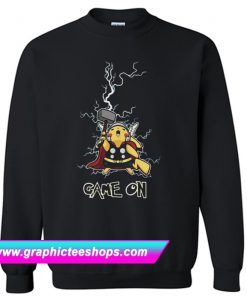 Avengers Pikathor Game On Sweatshirt (GPMU)