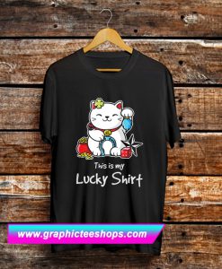 Cat Lucky T Shirt (GPMU)