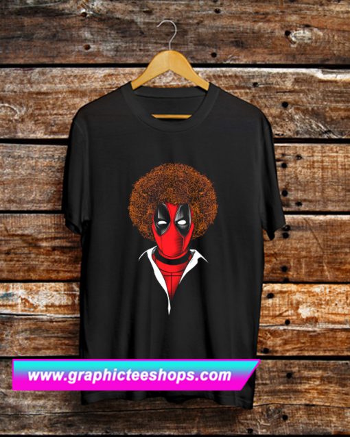 Deadpool Bob Ross Style T Shirt (GPMU)