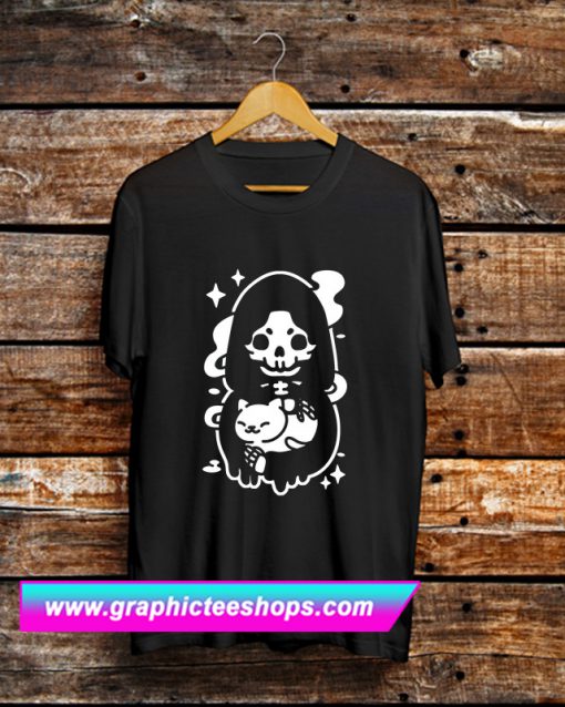 Death and Kitty T Shirt (GPMU)