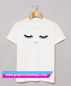 Diva Eyelash T Shirt (GPMU)