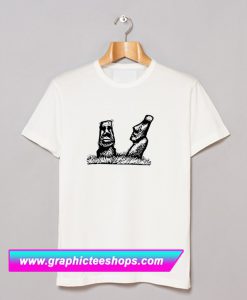 Easter Island Statues T Shirt (GPMU)