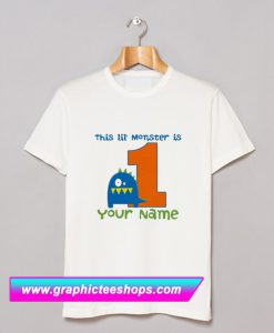 First Birthday Monster Infant T Shirt (GPMU)