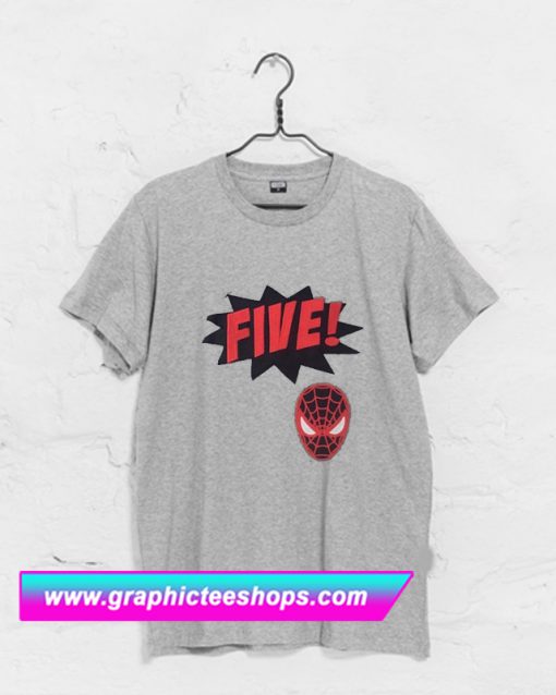 Five Spiderman T Shirt (GPMU)