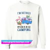 Flamingo I’m retired my job is to go camping Sweatshirt (GPMU)