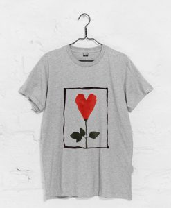 Flower Heart T Shirt (GPMU)