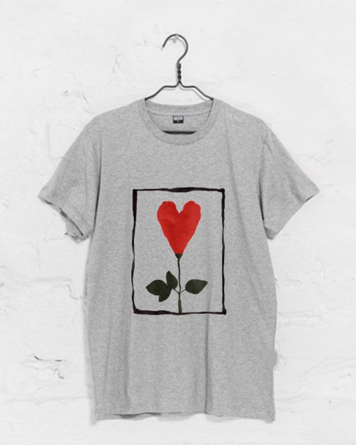 Flower Heart T Shirt (GPMU)