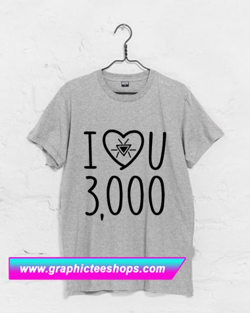 I Love You 3000 T Shirt (GPMU)