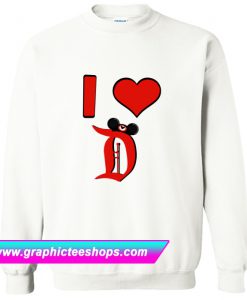 I love D Sweatshirt (GPMU)