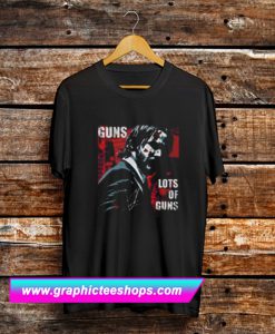 John Wick Guns Lots Of Guns T Shirt (GPMU)