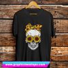 Lady Skull Sunflower Bow T Shirt (GPMU)