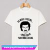 Lionel Richie Plastering a Ceiling T Shirt (GPMU)