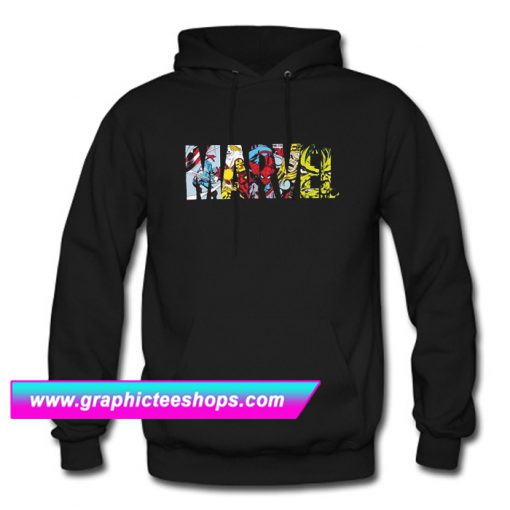 Marvel Comic Strip Logo Hoodie (GPMU)